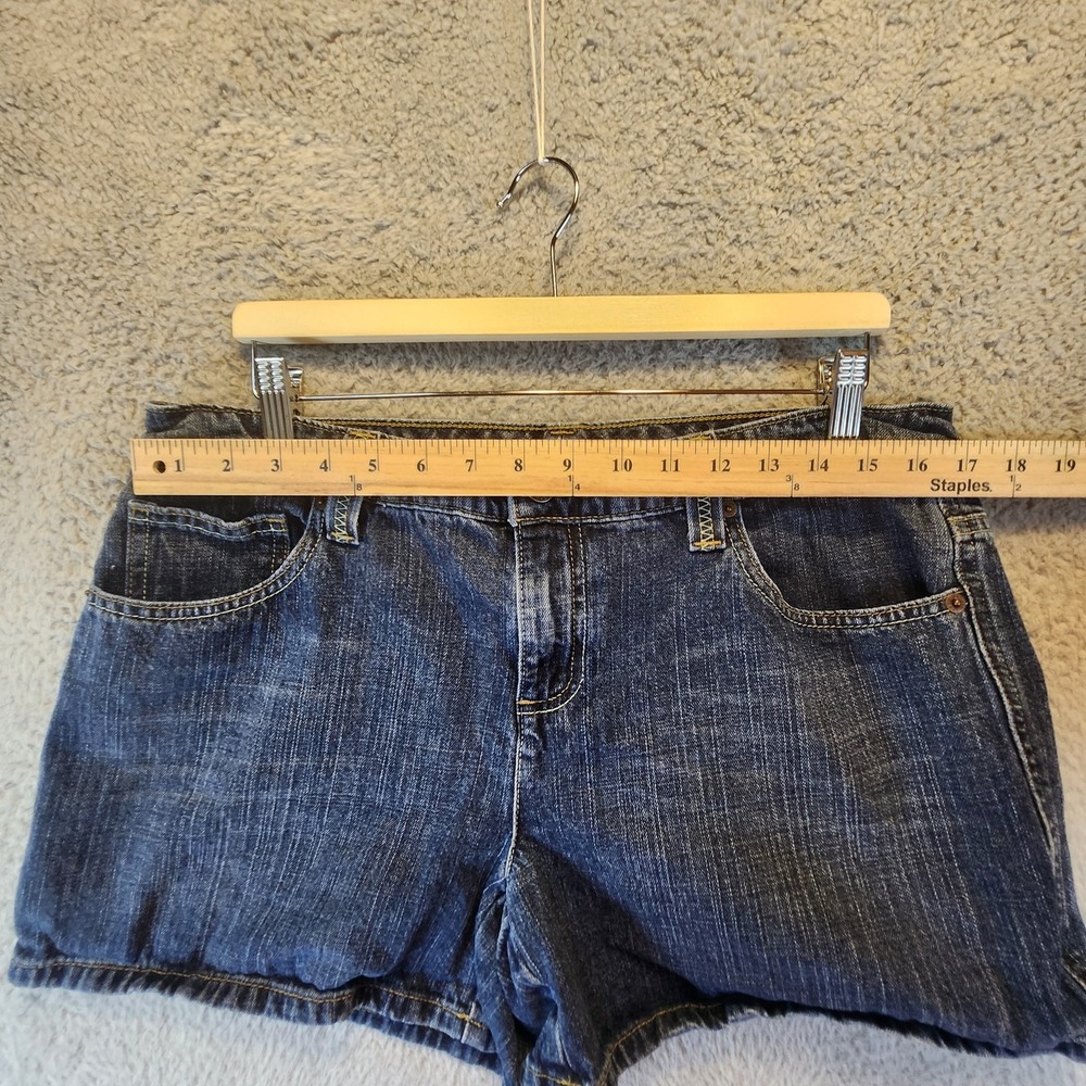 Tommy Hilfiger Blue Denim Jean Shorts - Picture 3 of 13